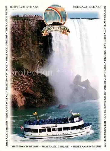 AK / Ansichtskarte Motorboote Maid of the Mist Niagara Falls  Kat. Schiffe
