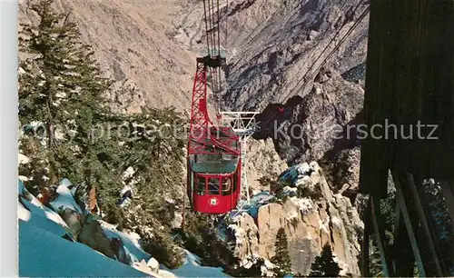 AK / Ansichtskarte Seilbahn Tram Car Palm Springs California Kat. Bahnen