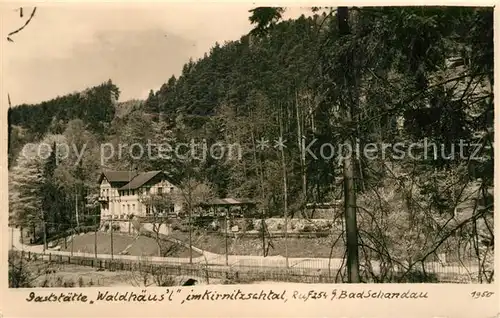 AK / Ansichtskarte Bad Schandau Gaststaette Waldhaeusl Kat. Bad Schandau