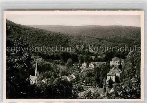 AK / Ansichtskarte Schlangenbad Taunus Panorama Kirche Kat. Schlangenbad