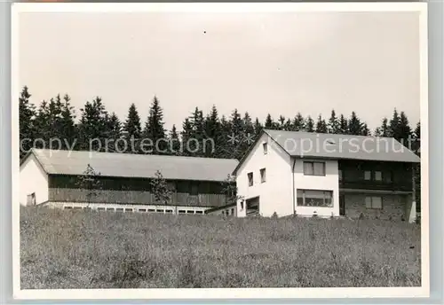 AK / Ansichtskarte Hoheleye Pension Kat. Winterberg