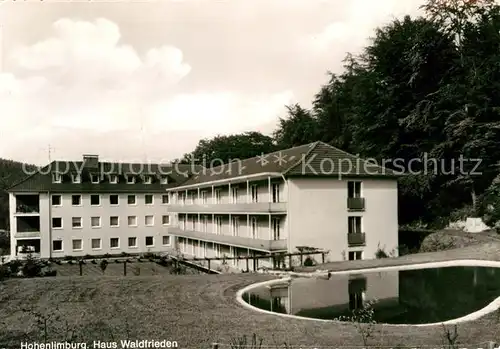 AK / Ansichtskarte Hohenlimburg Haus Waldfrieden Kat. Hagen