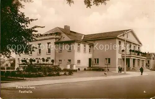 AK / Ansichtskarte Zweibruecken Festhalle Kat. Zweibruecken