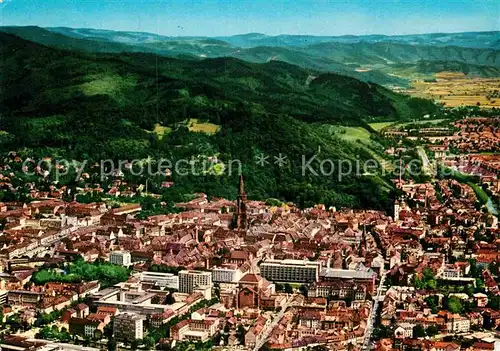 AK / Ansichtskarte Freiburg Breisgau Fliegeraufnahme Kat. Freiburg im Breisgau