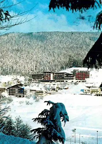 AK / Ansichtskarte Tonbach Kurhotel Traube Winterpanorama Schwarzwald Kat. Baiersbronn