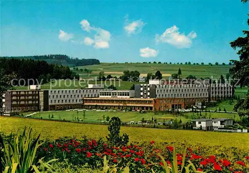 AK / Ansichtskarte Bad Steben BfA Sanatorium Franken im Frankenwald Kat. Bad Steben