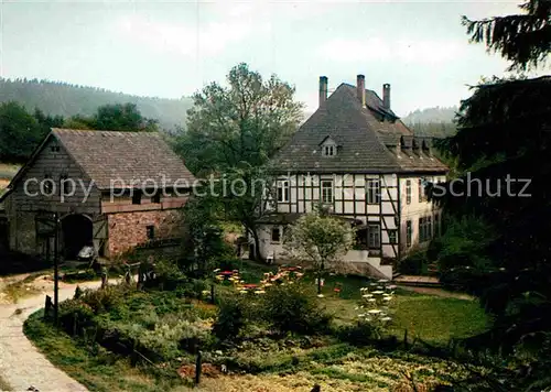 AK / Ansichtskarte Schiesshaus Holzminden Gasthaus Pension Waldmuehle Kat. Holzminden