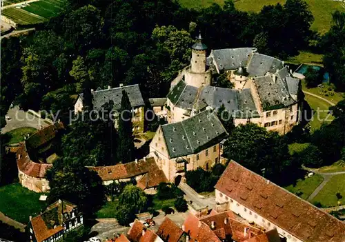 AK / Ansichtskarte Buedingen Hessen Schloss Luftkurort Fliegeraufnahme Kat. Buedingen