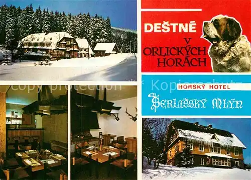 AK / Ansichtskarte Orlickych Hor Horsky Hotel Serlissky Mlyn