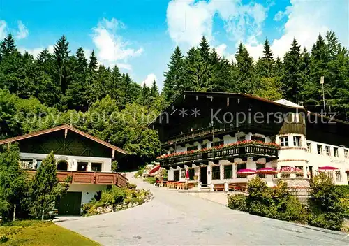 AK / Ansichtskarte Bayrischzell Alpengasthof Zum feurigen Tatzelwurm Alpenstrasse Kat. Bayrischzell