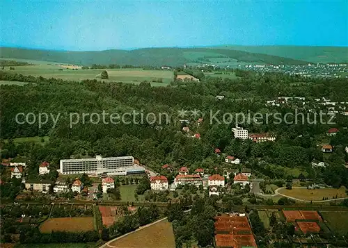 AK / Ansichtskarte Bad Hersfeld Kurklinik Vitalis Sanatorium Wigbertshoehe Fliegeraufnahme Kat. Bad Hersfeld