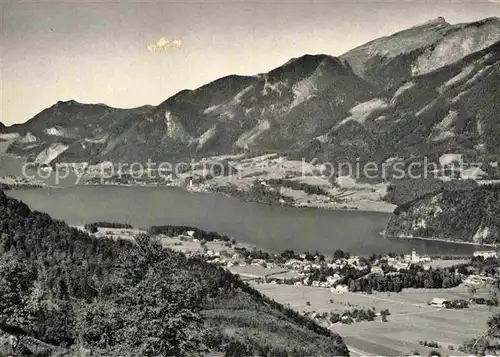 AK / Ansichtskarte St Wolfgang Wolfgangsee Schafberg Strobl  Kat. St. Wolfgang im Salzkammergut