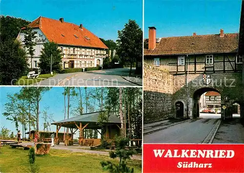 AK / Ansichtskarte Walkenried Park Stadttor Kat. Walkenried