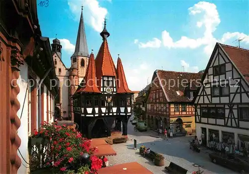 AK / Ansichtskarte Michelstadt %ra von 1484 Kat. Michelstadt