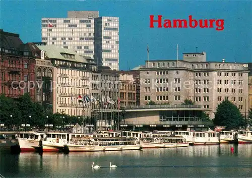 AK / Ansichtskarte Hamburg Alsterpavillon am Jungfernstieg Kat. Hamburg