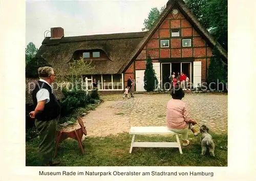 AK / Ansichtskarte Hamburg Museum Rade im Naturpark Oberalster  Kat. Hamburg