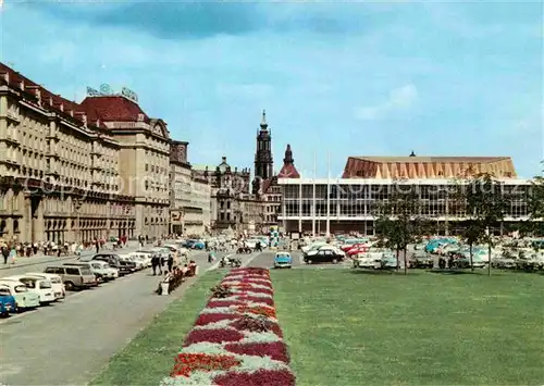 AK / Ansichtskarte Dresden Altmarkt mit Kulturpalast Kat. Dresden Elbe