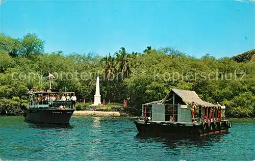 AK / Ansichtskarte Motorschiffe Kona Coast Cruise Vessel Captain Cook II Glass Bottom Cora Queen II. Kat. Schiffe