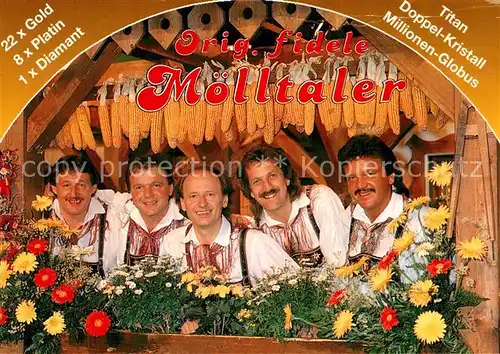 AK / Ansichtskarte Saenger Band Original fidele Moelltaler  Kat. Musik