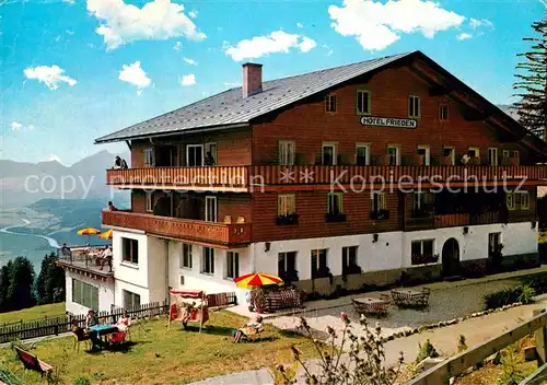 AK / Ansichtskarte Schwarz Tirol Hotel Frieden