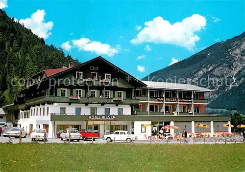 AK / Ansichtskarte Pertisau Achensee Hotel Pension Rieser Kat. Eben am Achensee
