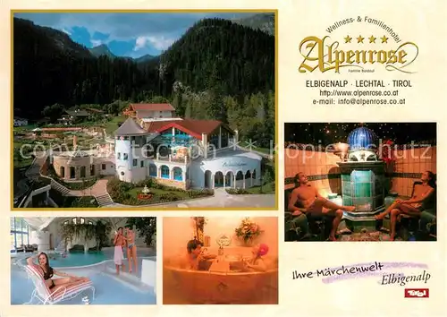 AK / Ansichtskarte Elbigenalp Hotel Alpenrose Kat. Elbigenalp Lechtal Tirol