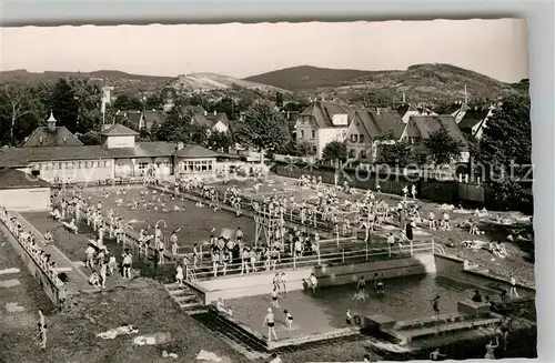 AK / Ansichtskarte Bensheim Bergstrasse Freibad Kat. Bensheim