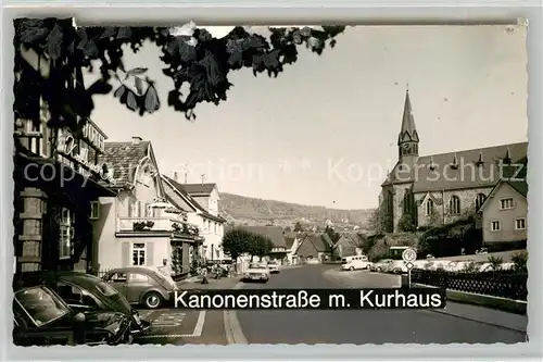 AK / Ansichtskarte Schmitten Taunus Kanonenstrasse Kurhaus Kat. Schmitten