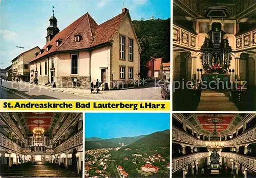 AK / Ansichtskarte Bad Lauterberg St. Andreaskirche  Kat. Bad Lauterberg im Harz