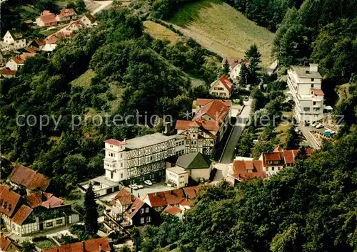 AK / Ansichtskarte Bad Lauterberg Fliegeraufnahme Loensweg St. Bennostift und Sanatorium Kat. Bad Lauterberg im Harz