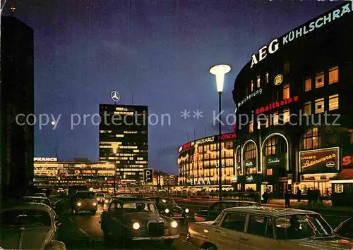 AK / Ansichtskarte Berlin Kurfuerstendamm mit Europa Center Kat. Berlin