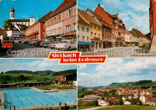 AK / Ansichtskarte Stockach Baden Freibad Ortspartien Kat. Stockach