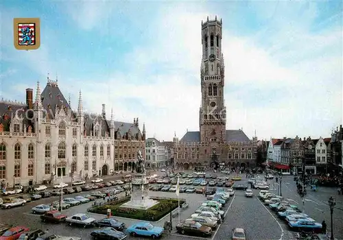 AK / Ansichtskarte Brugge Marktplein Kat. 