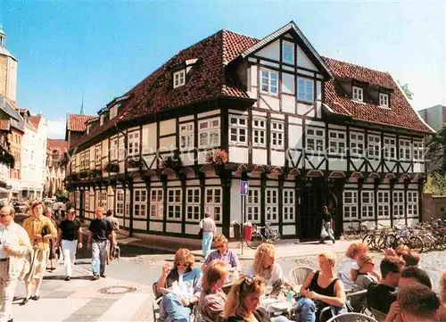 AK / Ansichtskarte Braunschweig Dom  und Stiftsherrenhaeuser Kleine Burg Fachwerk Kat. Braunschweig