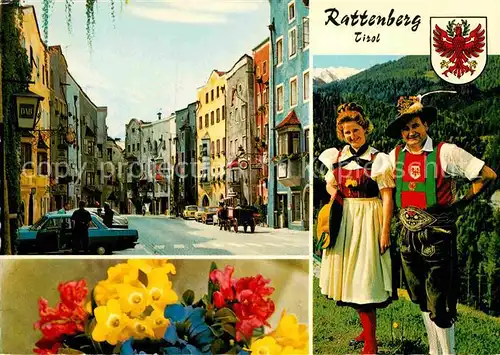 AK / Ansichtskarte Rattenberg Tirol Ortspartie Tracht Kat. Rattenberg