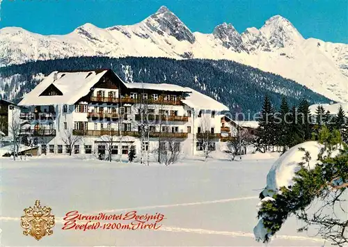 AK / Ansichtskarte Seefeld Tirol Strandhotel Seespitz  Kat. Seefeld in Tirol
