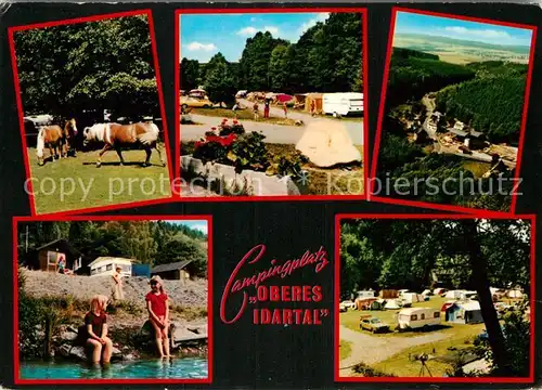 AK / Ansichtskarte Sensweiler Muehle Campingplatz Oberes Idartal Kat. Sensweiler