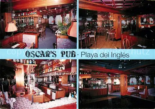 AK / Ansichtskarte Playa del Ingles Gran Canaria Oscars Pub Bar  Kat. San Bartolome de Tirajana