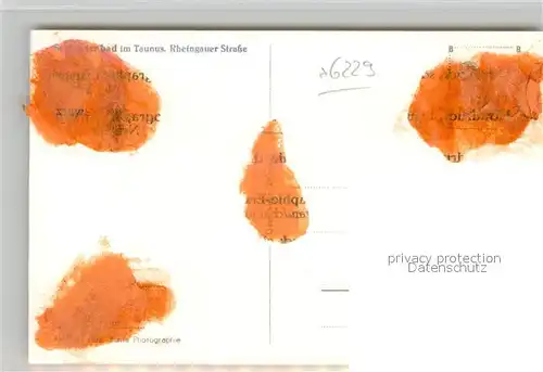 AK / Ansichtskarte Schlangenbad Taunus Rheingauer Strasse Kat. Schlangenbad