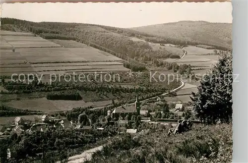 AK / Ansichtskarte Zueschen Sauerland Panorama Kat. Winterberg