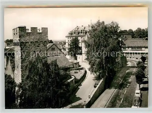 AK / Ansichtskarte Bensheim Bergstrasse Beim blauen Turm Kat. Bensheim