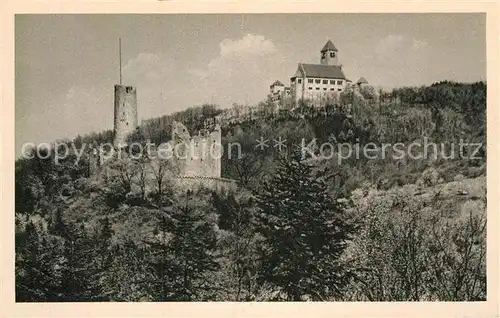 AK / Ansichtskarte Weinheim Bergstrasse Windeck Wachenburg Kat. Weinheim