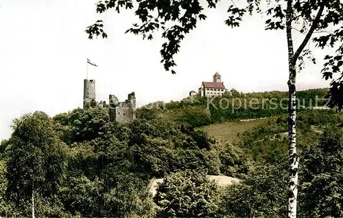 AK / Ansichtskarte Weinheim Bergstrasse Burgruine Windeck Wachenburg Kat. Weinheim