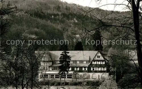 AK / Ansichtskarte Weinheim Bergstrasse Gaststaette Pension Waldschloss Kat. Weinheim