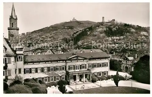 AK / Ansichtskarte Weinheim Bergstrasse Schlosscafe Kat. Weinheim