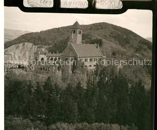 AK / Ansichtskarte Weinheim Bergstrasse Burg Windeck Fliegeraufnahme Kat. Weinheim