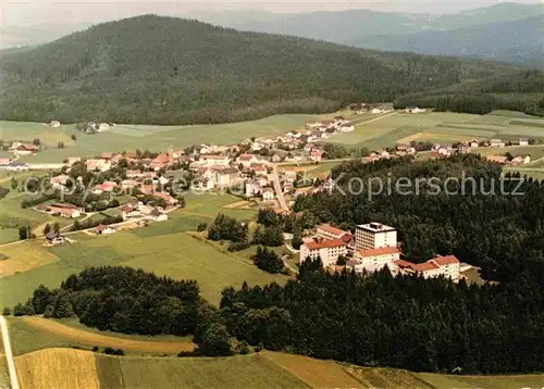 AK / Ansichtskarte Windischbergerdorf Bayerwald Sanatorium Fliegeraufnahme Kat. Cham