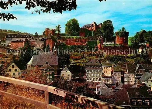AK / Ansichtskarte Monschau Altstadt Burg Kat. Monschau