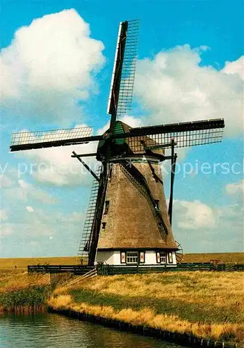 AK / Ansichtskarte Texel Poldermolen  t Noorden Windmuehle Kat. Niederlande