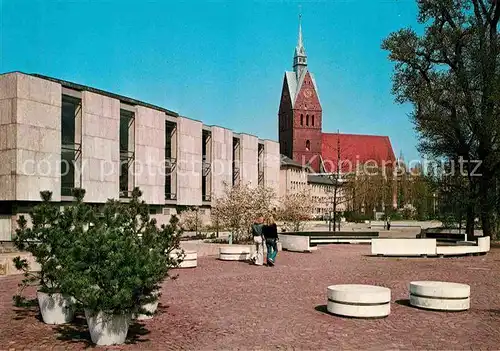 AK / Ansichtskarte Hannover Plenarsaalgebaeude des Landtages Marktkirche Kat. Hannover